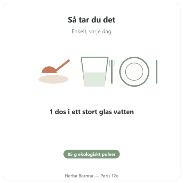 D-Mannos Rent Pulver Ekologiskt – NOW Foods – 85 g användning och dosering Paris Herba Barona
