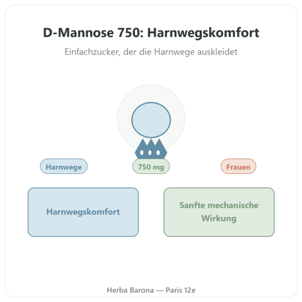 D-Mannose 750 – Be-Life – 60 Kapseln Vorstellung Paris Herba Barona