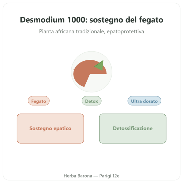 Desmodium 1000 – Be-Life – 90 capsule presentazione Paris Herba Barona