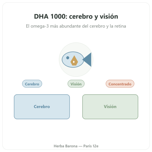 DHA 1000 mg – NOW Foods – 90 Cápsulas Blandas presentación Paris Herba Barona