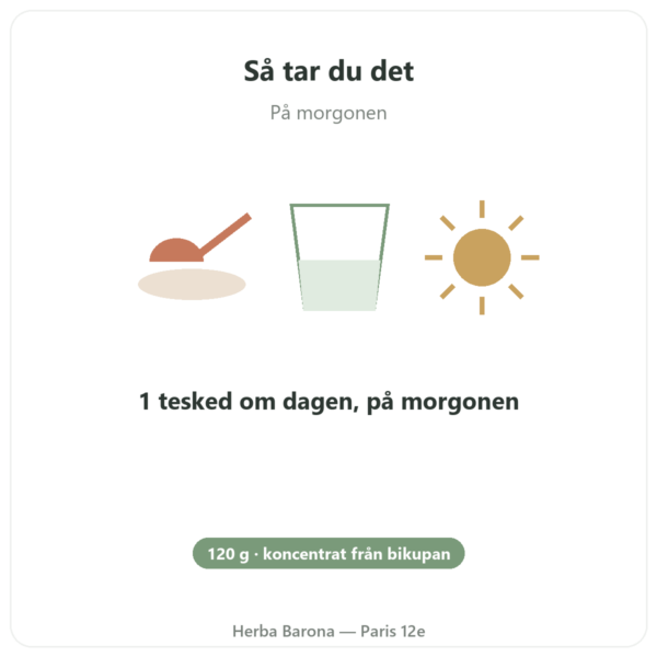 Energi Vital Propolia – Honung, Propolis, Drottninggelé – 120 g användning och dosering Paris Herba Barona