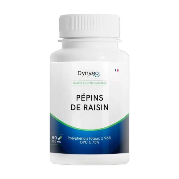 Extrait Pépins de Raisin 100 mg 60 gélules DYNVEO Dynveo Paris 12e Herba Barona