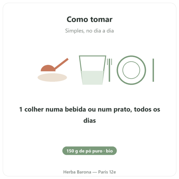 Feno-grego Bio em pó – Ayur-vana – 150 g modo de uso e dosagem Paris Herba Barona