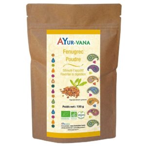 Fenugrec Bio poudre – Ayur-vana – 150 g Paris Herba Barona