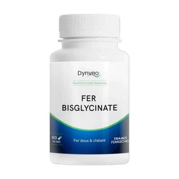 Fer Bisglycinate – dynveo – 60 gélules Dynveo Paris 12e Herba Barona