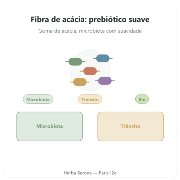Fibra d'Acácia bio Dynveo Pó 200 g apresentação Paris Herba Barona