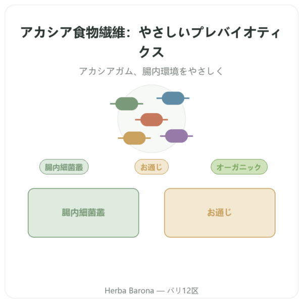 有機アカシア食物繊維 Dynveo パウダー 200 g presentation Paris Herba Barona