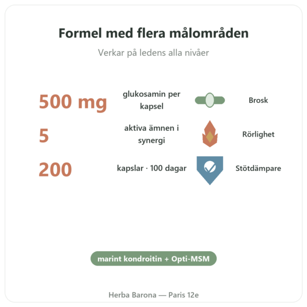 Flexine – Form'Axe – 200 kapslar – Leder fördelar och nyckelfakta Paris Herba Barona