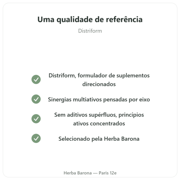 Form'a Sono – Distriform' – 90 cápsulas qualidade Paris Herba Barona