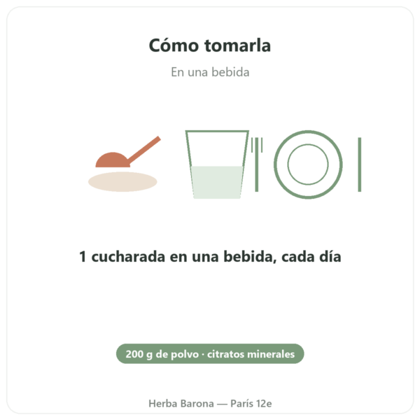 Fórmula Alcalinizante Pura Dr. Jacob's – 200 g en Polvo modo de empleo y dosis Paris Herba Barona