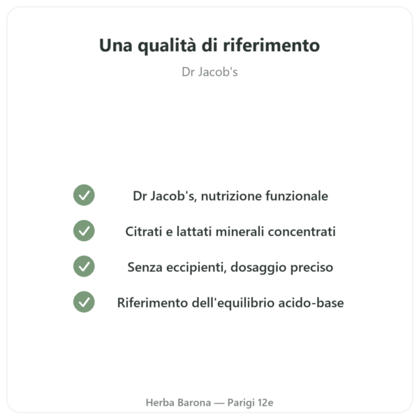 Formula Alcalinizzante pura Dr Jacob's 200g Polvere qualità Paris Herba Barona