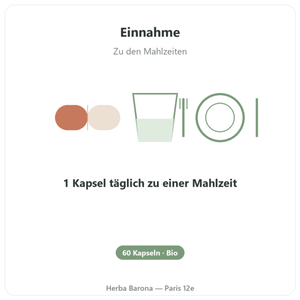 Fucoidan BIO – Dynveo – 250 mg – 60 Kapseln Anwendung und Dosierung Paris Herba Barona