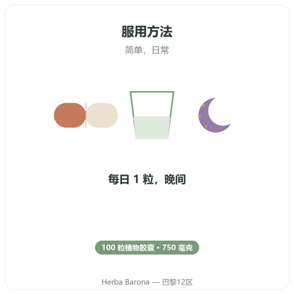 GABA 750毫克 – NOW Foods – 100粒植物胶囊 使用方法与建议剂量 Paris Herba Barona