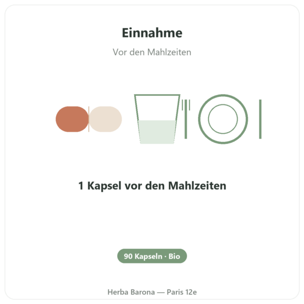 Garcinia Cambogia Bio HCA 60 % – Dynveo – 90 Kapseln Anwendung und Dosierung Paris Herba Barona