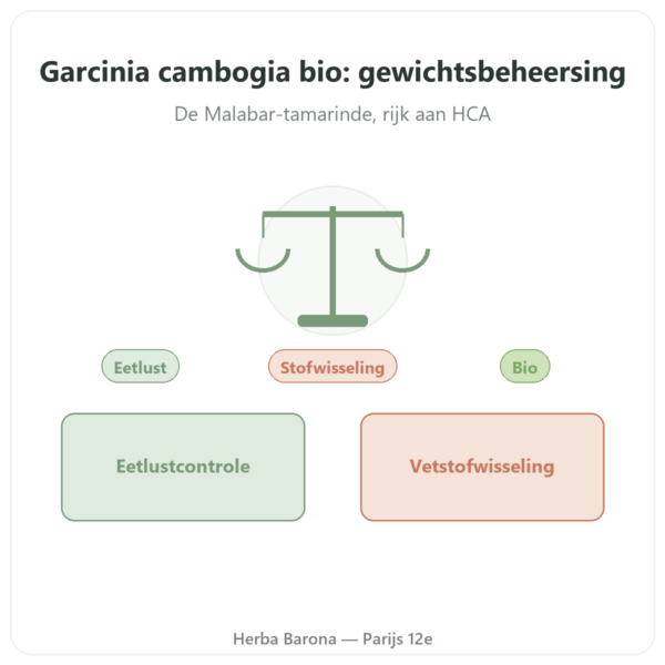 Biologische Garcinia Cambogia Dynveo 90 Capsules presentatie Paris Herba Barona