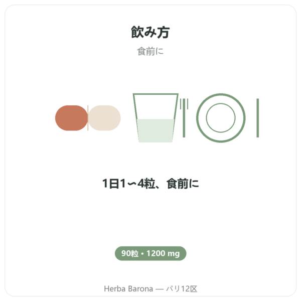 ジンジャー 1200 – Be-Life – 90カプセル directions and dosage Paris Herba Barona