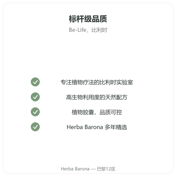 Gingembre 1200 生姜 - Be-Life - 90 粒胶囊 品质保证 Paris Herba Barona
