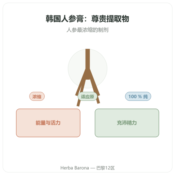 韩国高丽参膏 纯韩国提取物 iL HWA – 30 g 罐装 产品展示 Paris Herba Barona