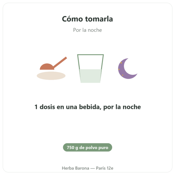 Glicina Cristalizada en Polvo – 750 g – Nutrimuscle modo de empleo y dosis Paris Herba Barona