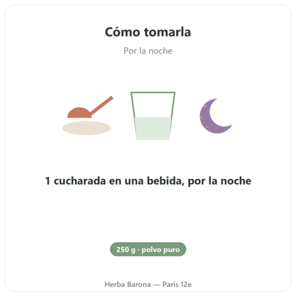 Glicina aminoácido en polvo pura 250 g – Dynveo modo de empleo y dosis Paris Herba Barona