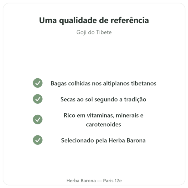 Goji do Tibete – 500 g qualidade Paris Herba Barona