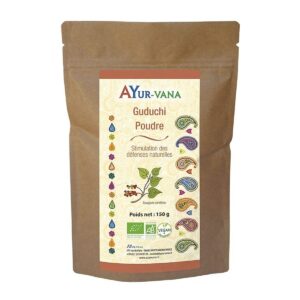 Guduchi bio - Sachet de poudre - 150 g - Ayur-vana Paris Herba Barona