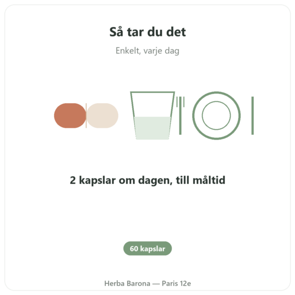Guggul – Ayur-vana – 60 kapslar användning och dosering Paris Herba Barona