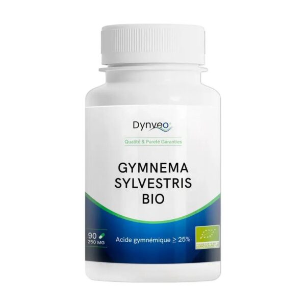 Gymnema Sylvestris BIO Dynveo 90 Gél. 250 mg Acide Gymnémique 25% Dynveo Paris 12e Herba Barona
