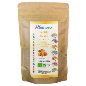 Haritaki bio Ayur-vana 150 g poudre Paris Herba Barona