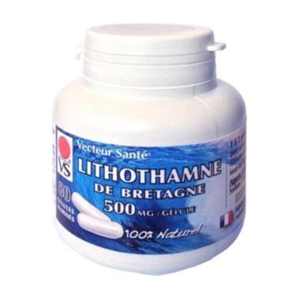 Lithothamne breton 500mg 80 gélules Vecteur Santé Paris Herba Barona