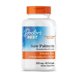 Saw Palmetto Prosterol 320 mg Doctor's Best 60 Softgels a Paris Herba Barona