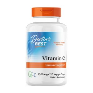 Vitamine C 1000mg Quali-C Doctor's Best 120 gelules | Paris Herba Barona