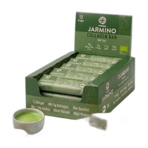 Barre de collagène matcha Jarmino Paris Herba Barona