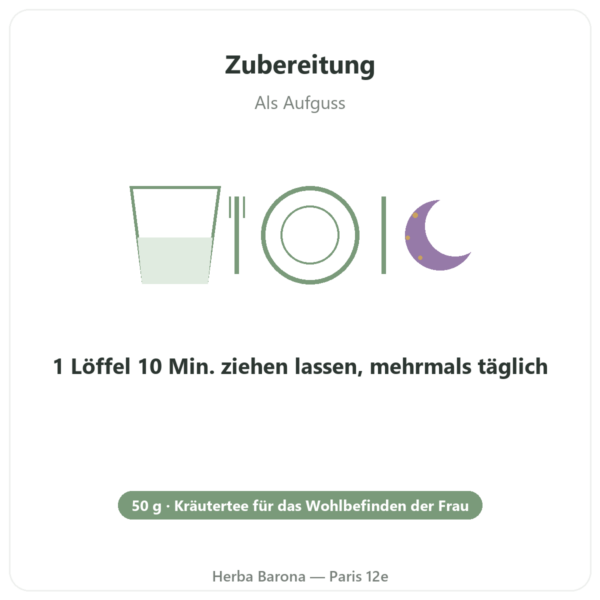 Himbeerblätter Bio – Les Jardins de Gaïa – 50 g Anwendung und Dosierung Paris Herba Barona