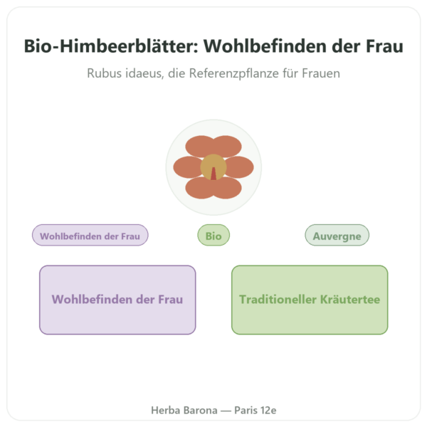 Himbeerblätter Bio – Les Jardins de Gaïa – 50 g Vorstellung Paris Herba Barona