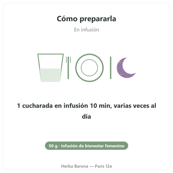 Hojas de Frambueso Bio – Les Jardins de Gaïa – 50 g modo de empleo y dosis Paris Herba Barona