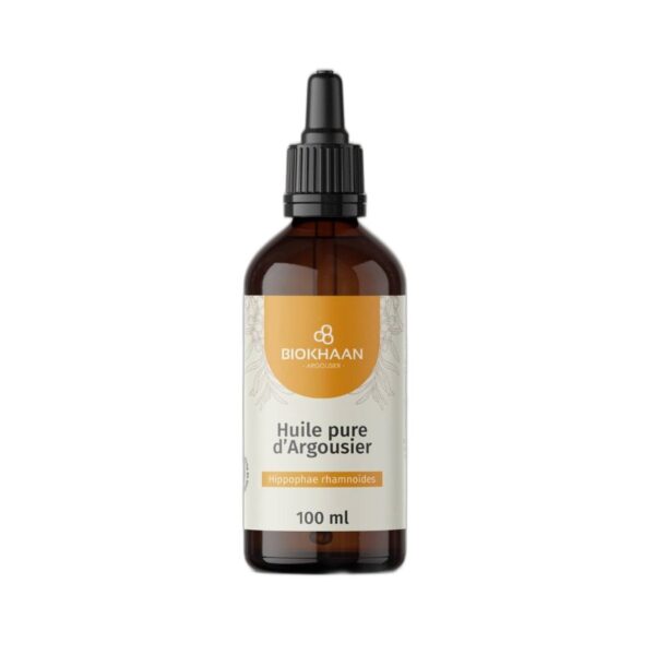 Huile Végétale d'Argousier Bio – Flacon 100ml – Hydratation Peau & Muqueuses Omega 7 – Biokha... Paris Herba Barona