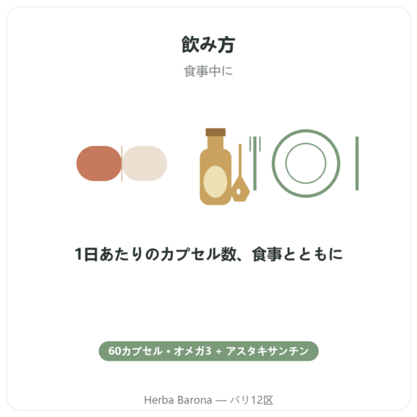 カラヌスオイル – Dr Jacob's – 60カプセル directions and dosage Paris Herba Barona