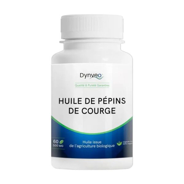Huile pépins de courge Dynveo 60 gél. Dynveo Paris 12e Herba Barona