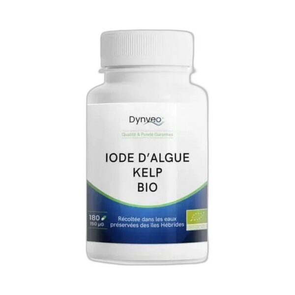 Iode d'algue Kelp bio Dynveo – 150µg – 60 gélules Dynveo Paris 12e Herba Barona