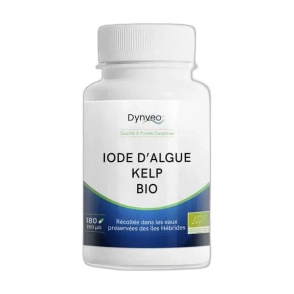 Iode d'algue Kelp bio Dynveo – 150µg – 60 gélules Dynveo Paris 12e Herba Barona