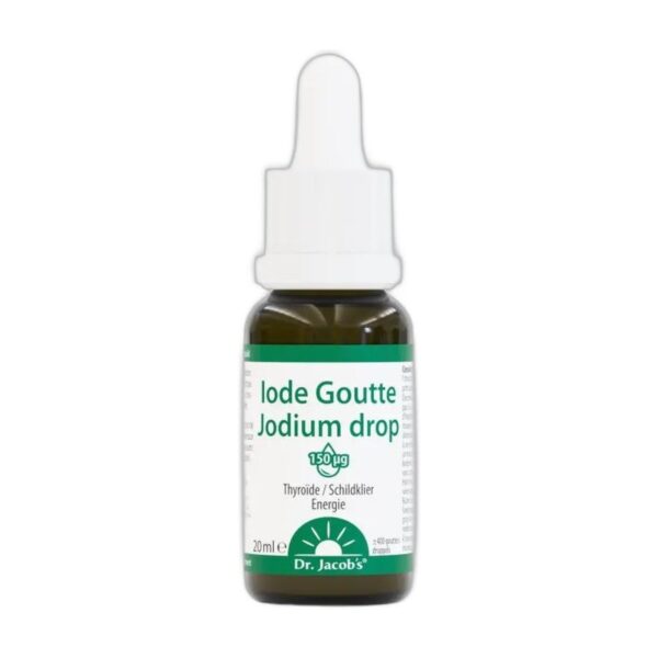 Iode Gouttes Dr Jacob's Paris Herba Barona