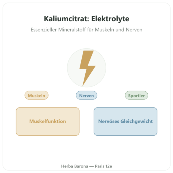 Kaliumcitrat – Dynveo – 60 Kapseln – 1000 mg Vorstellung Paris Herba Barona