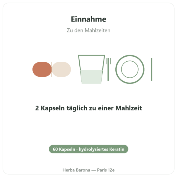 Keratin Cynatine® HNS – Dynveo – 500 mg – 60 Kapseln Anwendung und Dosierung Paris Herba Barona