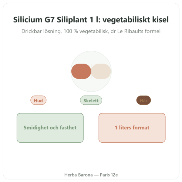 Kisel G7 Siliplant 1L – Silicium Espana presentation Paris Herba Barona
