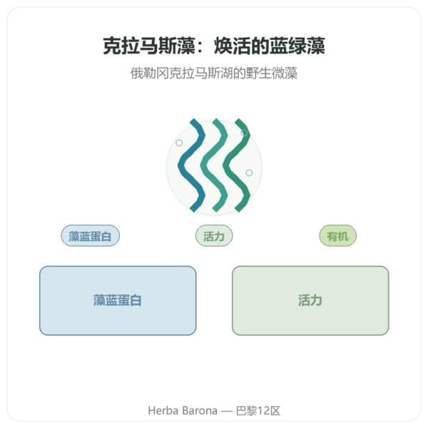 有机克拉玛斯藻粉 150 g – Dynveo 产品展示 Paris Herba Barona