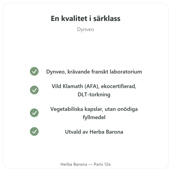 Klamath eko i pulver 150 g – Dynveo kvalitet Paris Herba Barona