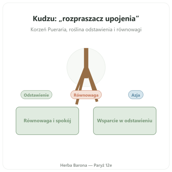Korzeń Kudzu – Qualidiet – 200 tabletek prezentacja Paris Herba Barona