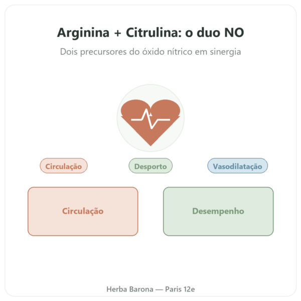 L-Arginina & L-Citrulina 500/250 mg – Now Foods – 120 cápsulas vegetais apresentação Paris Herba Barona