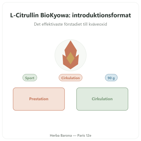 L-Citrullin pulver BioKyowa 90 g – Nutrimuscle presentation Paris Herba Barona